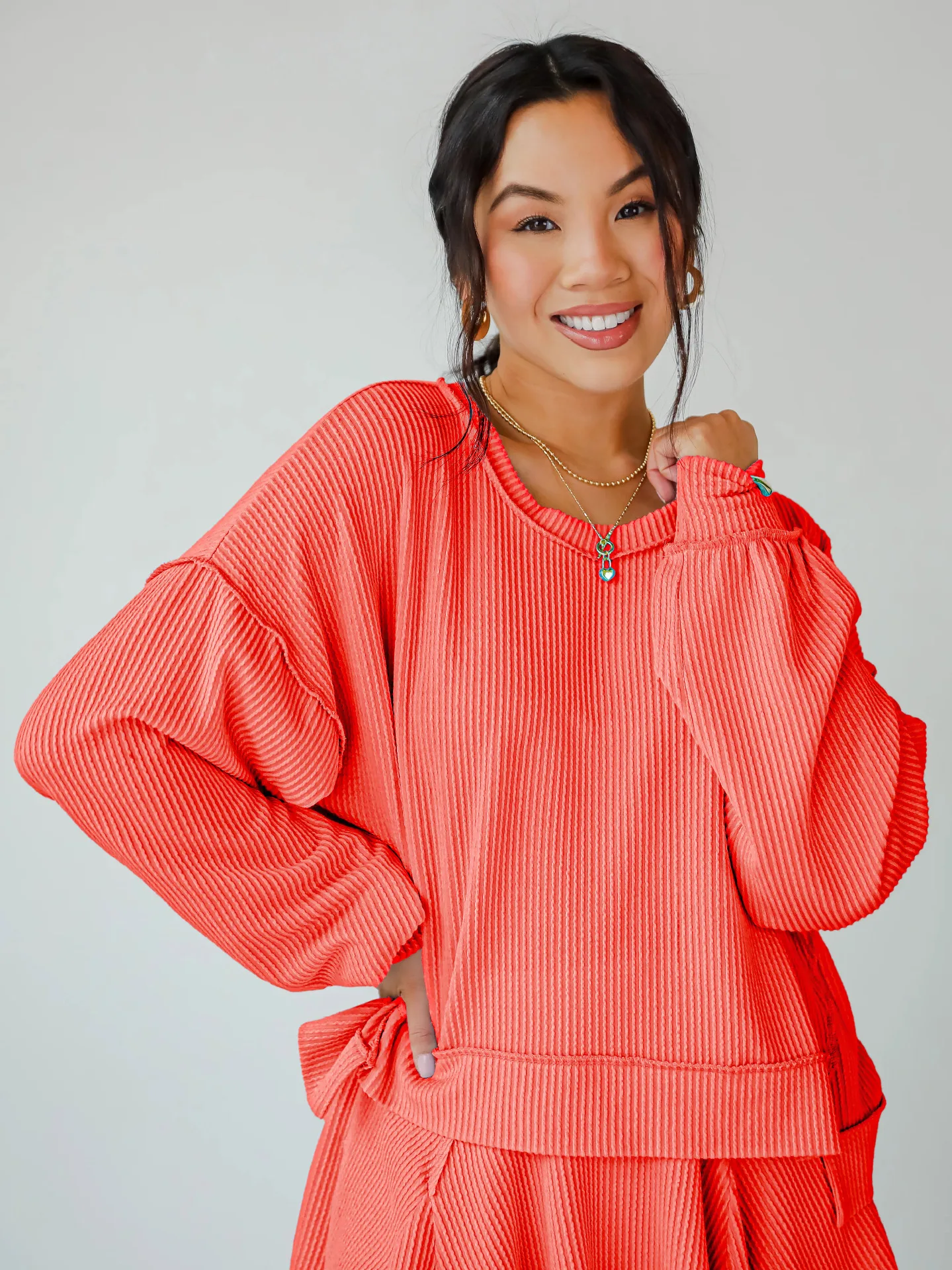 

Fashion Lantern Sleeve Long-sleeved Top + Short Skirt Two-piece Sets Women Summer Elegant Shirt Short Skirt Suit For Women 2025