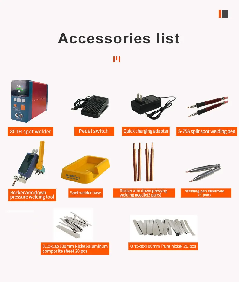 801H 3500A High Current Pulse Spot Welding Machine Lithium Iron Phosphate Batteries Can Be Welded Welding Aluminum And Nickel
