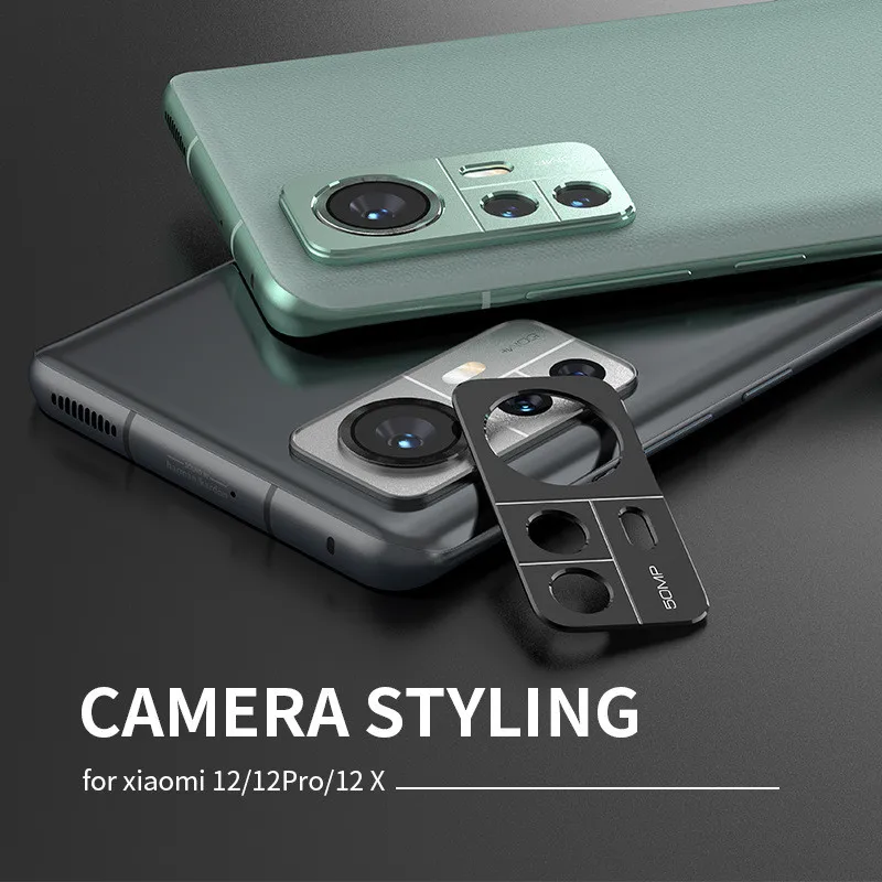 Voor Xiaomi 12 12X12Pro Luxe Metalen Camera Guard Cirkel Mi12 Legering Lens Protector Case Cover Frame voor Xiao Mi 12 Bescherm Ring