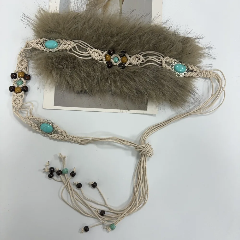 

Ретро модный дизайн из искусственного меха поясные ремни Spicy Girl Y2K поясной ремень в стиле панк пушистый пояс для сращивания женская мода