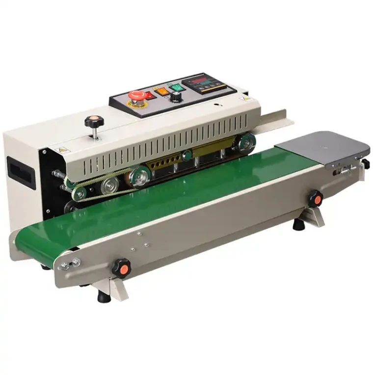 

FR-990 Automatic Plastic Bag Sealing Packing Machine With Continuous Printing for Plastic Foil Aluminum Food Bag Tea Bag