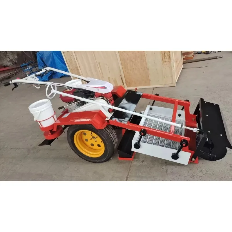 Hand Pushed Beach Cleaning Vehicle,Scenic Spot Beach Garbage Screening and Collection Vehicle