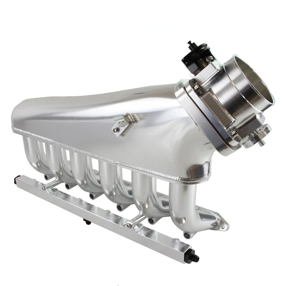 Billet Intake Manifold with Fuel Rail Kit+Throttle Body for E36 E46 M50 M52 325i 328i M3 Z3 E39 528i