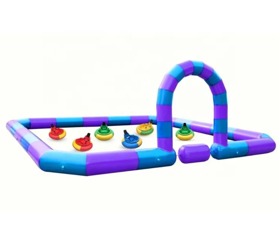 

Outdoor Sport Game Inflatable Go Karts Race Track Inflatable Race Track for Bumper Cars