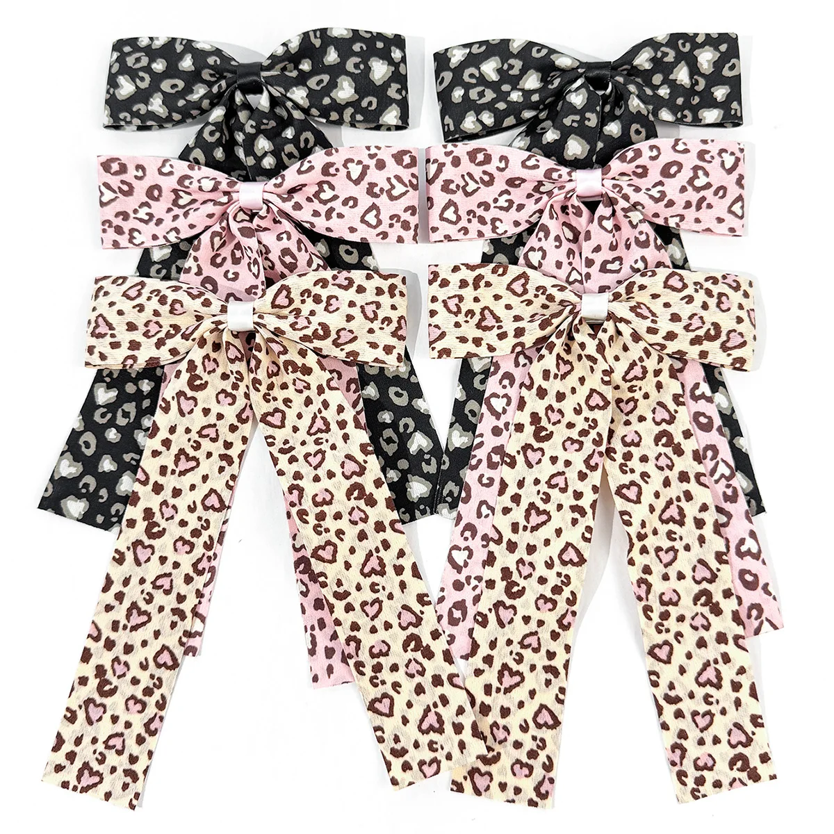 36pc-leopard-print-bow-hair-clips-for-women-girls-vintage-long-tassel-hairgrips-non-slip-trendy-valentine's-day-hair-accessories