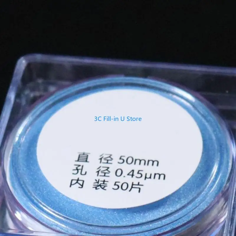 G8TA 50PCS/PACK Лабораторные микрофильтрационные мембраны микрофильтрационная мембрана 0,45/0,22 мкю