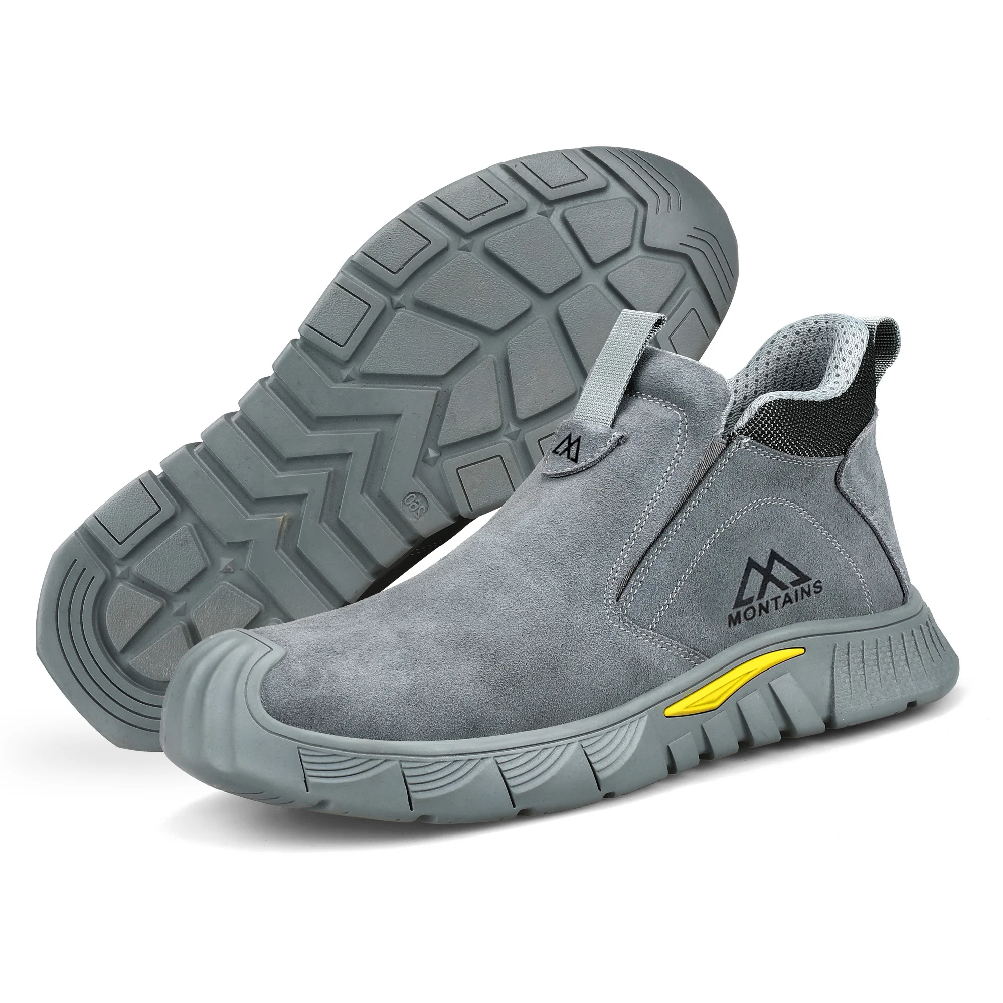 Stoßfeste und durchstichsichere Sicherheitsschuhe für Herren, Stahlkappen-Sicherheitsstiefel, Arbeitsschuhe mit Gummisohle, Herren-Sportschuhe ﻿ – Detail 3