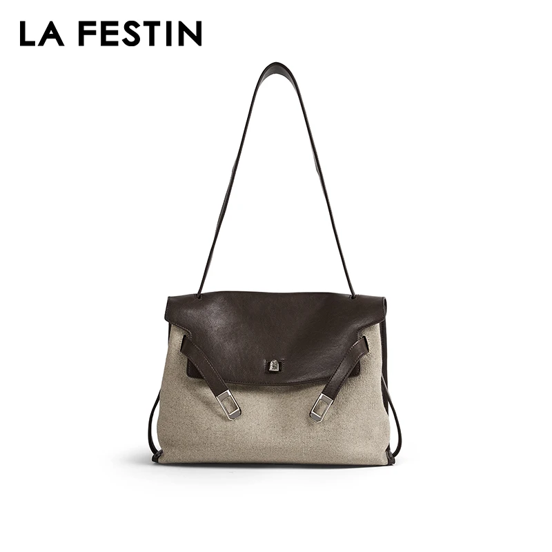 Large Women's Shoulder Tote Bag with Crossbody Strap