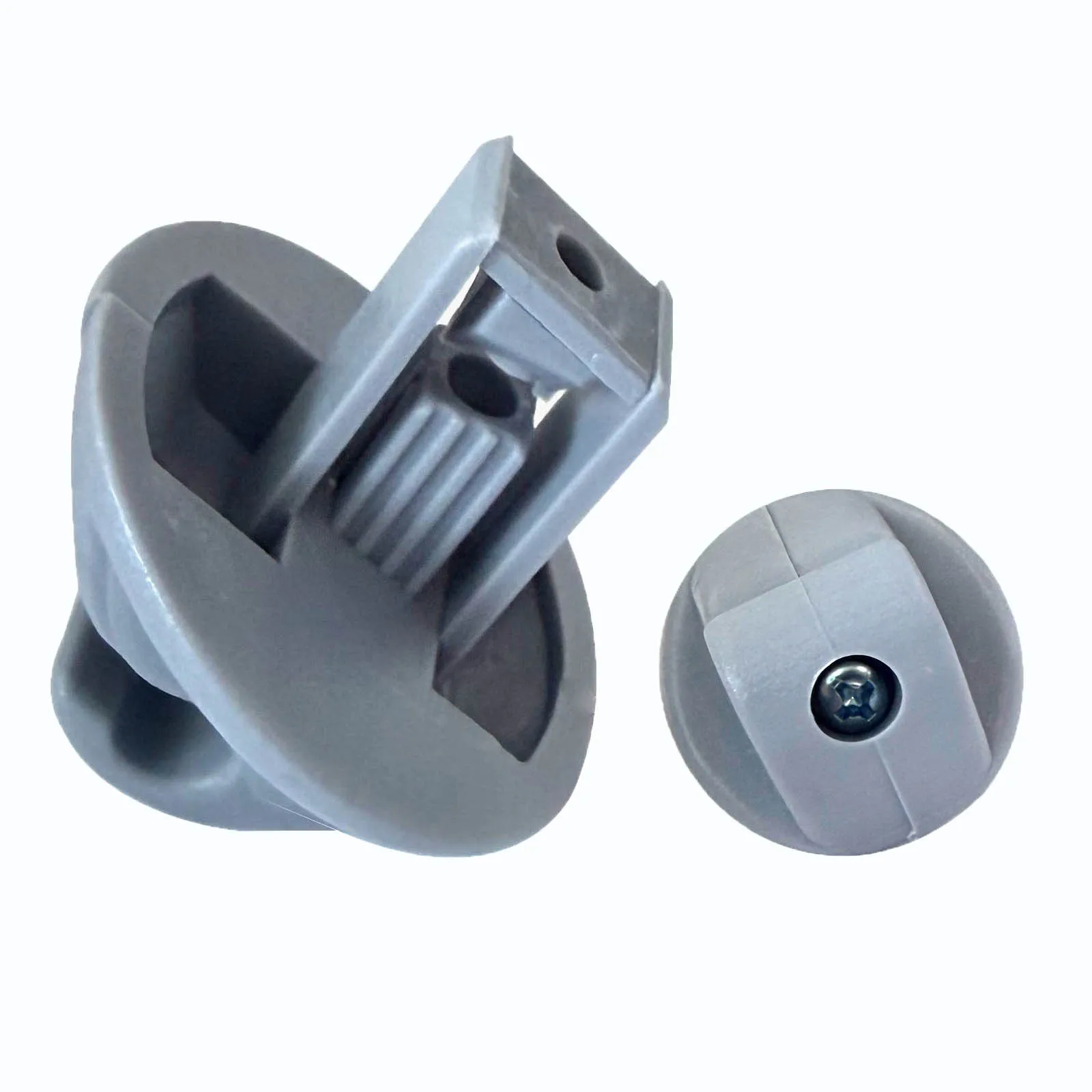 2Pcs For Renault Mascott Master Trafic 7700421989 Sunshade Bracket Holder Hook Retainer Clips With Screws Replacement 8200449006