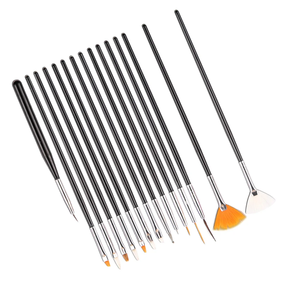 

20pcs Nail Art Brush Set Professional Painting Tools Durable Smooth Ideal for Fine Work Gift Choice Nail Art Pen Kit