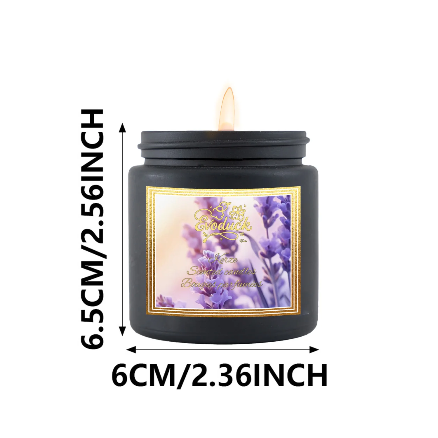 شمعة معطرة باللافندر، هدية خفيفة، شموع عطرية معطرة، شموع هدية للضيوف، شموع زفاف، جرة شمعة #3