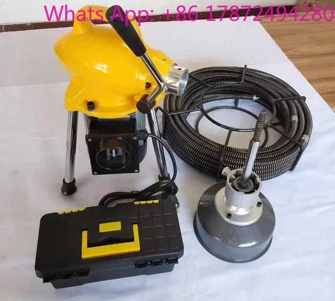 Top standard electric 220V/110V snake pipe cleaner  for sale in stock