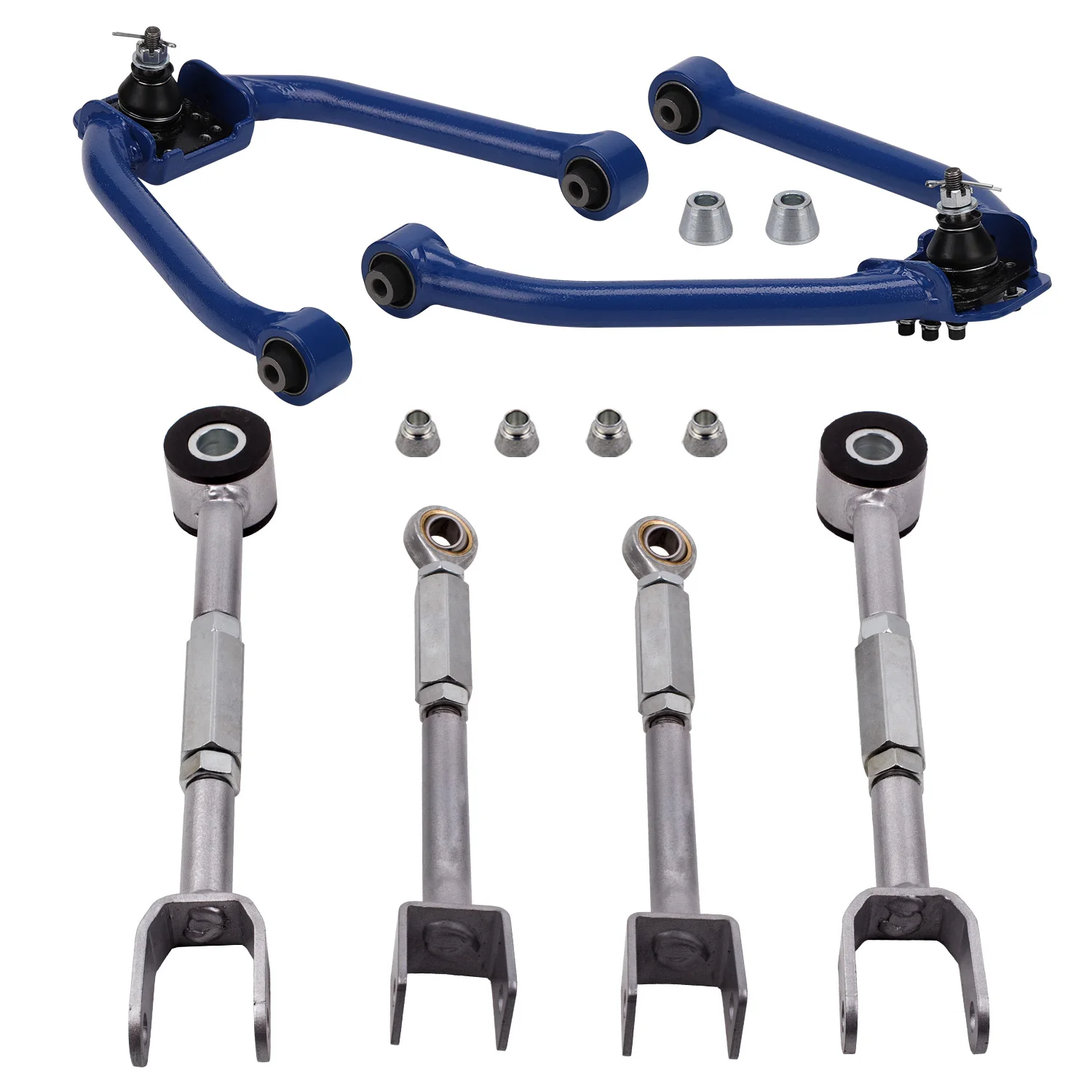 Adjustable Rear Camber/Control Arm + Toe Traction Alignment for Nissan 350Z 2003