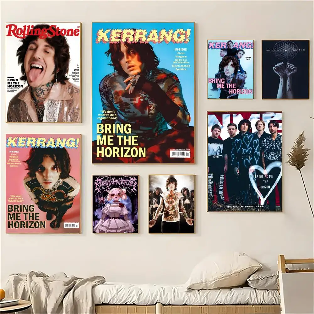 Band B-Bring M-Me The H-Horizon Poster Wall Art Print Art Suitable For Living Room Bedroom Bar Parlor Home Decoration Gift