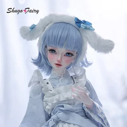 ShugaFairy Sano Original Bjd Doll 1/4 Head Bariy New Kimono Style Anime Joint Toys Fullset