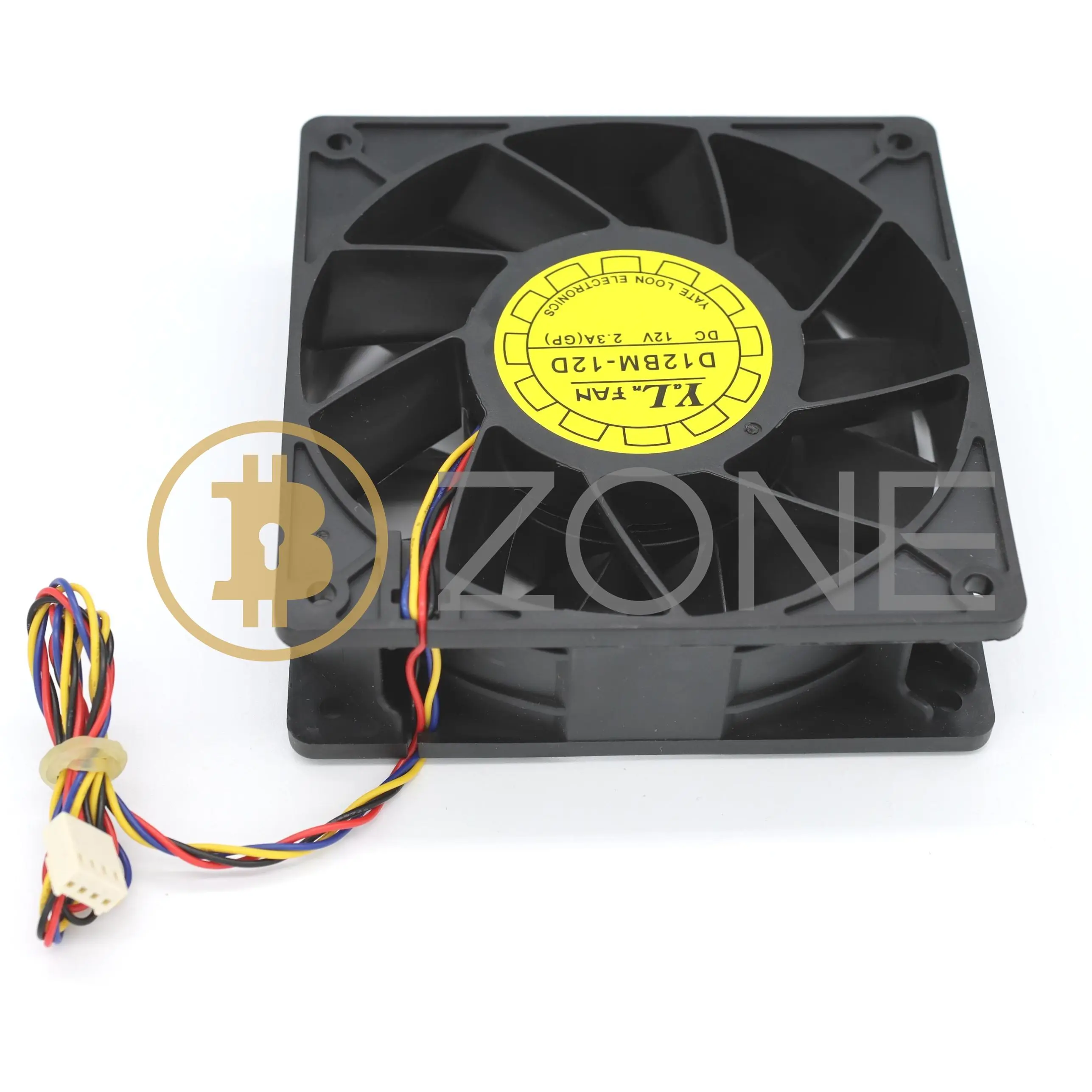 D12BM-12D 4pin 12V 2. 3a 12Cm Hoge Snelheid Ventilator Koeler Dc Borstelloze Suitbale Voor Bitmain Antminer L7 D7 S19 S17 T17 L3 S9 S7 Mijnwerker