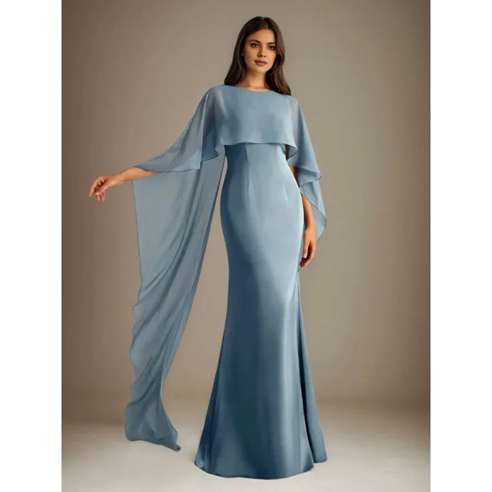 Customized Chiffon Modern Mother of Birde Dresses 2026 for Women Wedding Column Elegant Evening Dress Prom Luxury Party Gowns