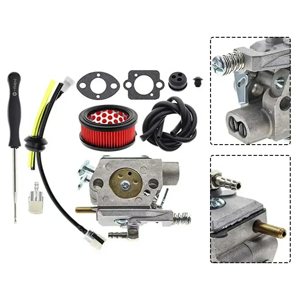 1set Carburetor With Air Filter For Ec Ho CS-440 CS-4400 303T Replacement WT-416-1 WT-416C Carb Chainsaw Spare Parts