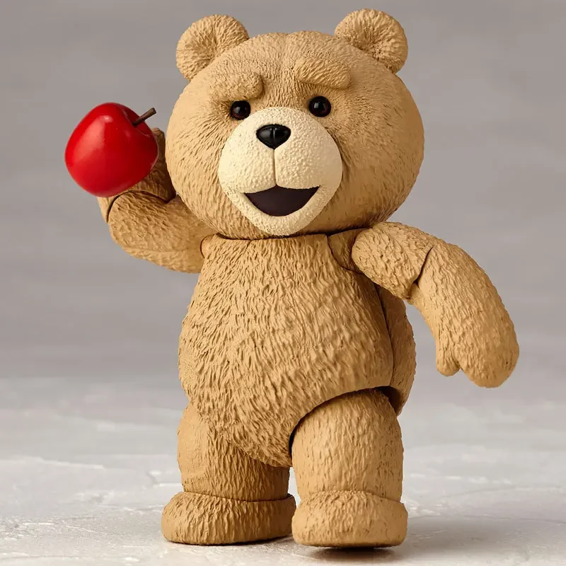 Ours en peluche Ted 2 en boîte de 10cm, figurine articulée, jouets modèles