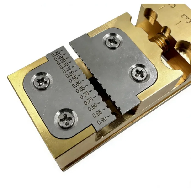 Brass Watch Repair Vise Holder, Bench Fixing Base for Watch Hands, Stem & Movement Wheel Clamping