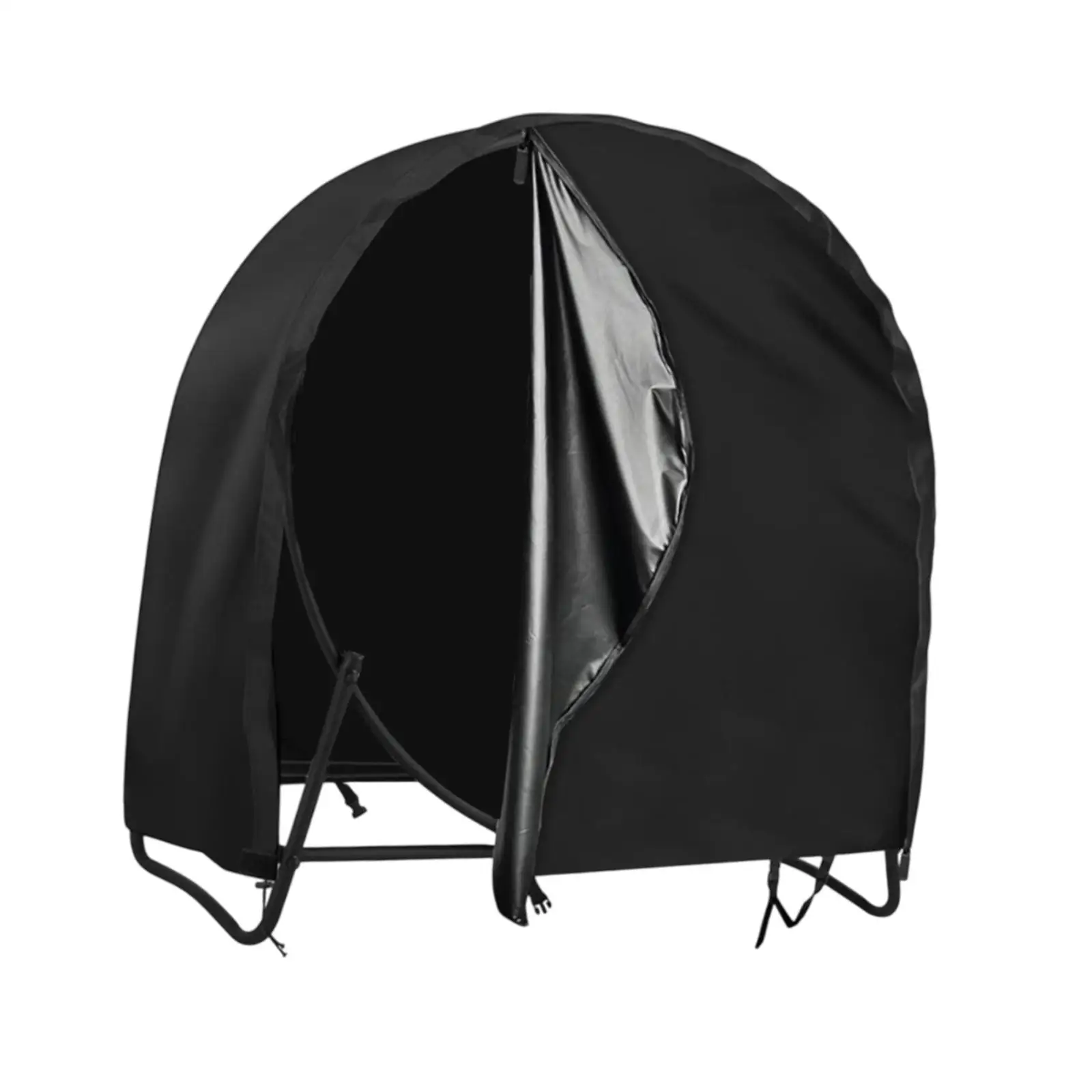 

Log Rack Cover Outdoor Indoor Patio Portable Sun Protection Heavy Duty Firewood Hoop Cover Storage Cover Wood Pile Holder Cover