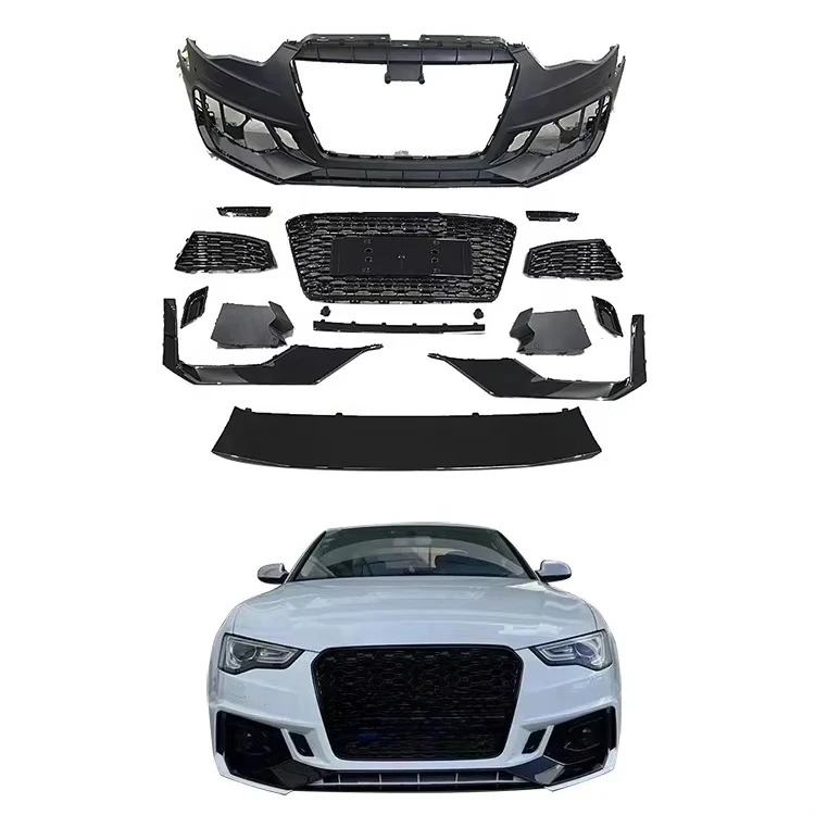 

Car 2012-2016 A5 S5 B8.5 Upgrade RS5 Style Front Bumper Body Kit for A5 S5 B8.5 2012 2013 2014 2015 2016