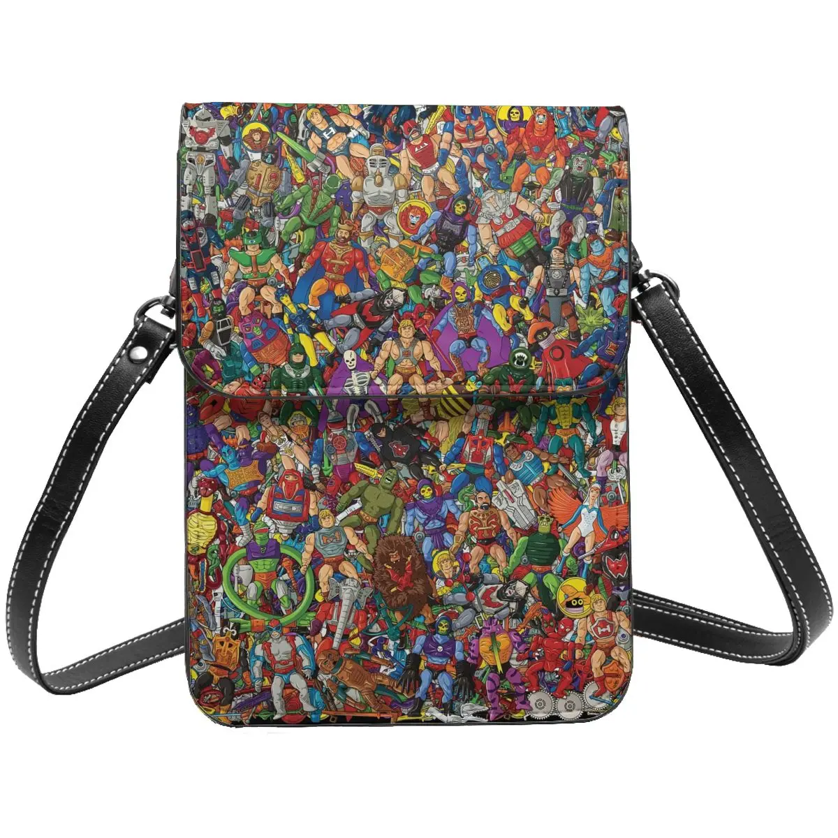 He-Man-cartera cruzada The Masters Of The Universe, bolso de hombro para teléfono móvil, monedero con correa ajustable