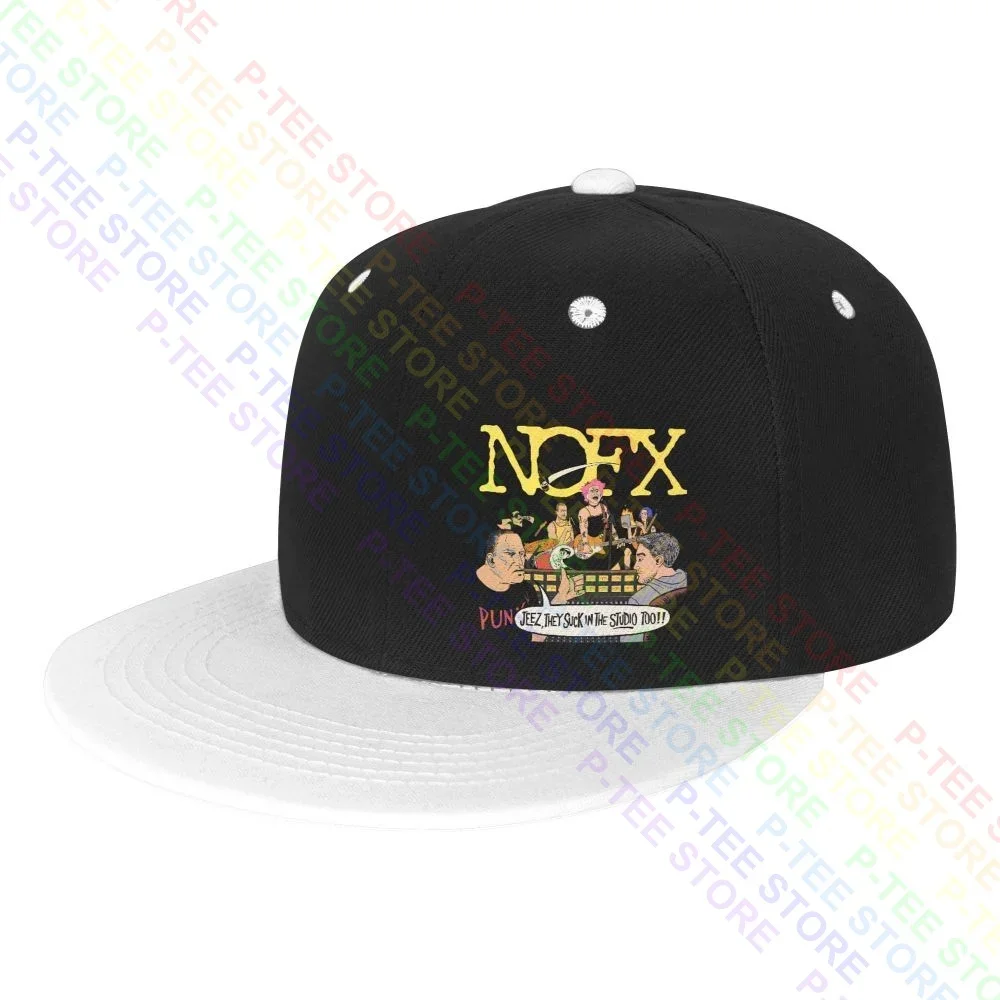 Nofx Jeez They Suck In The Studio Too Snapback Cap Colorful Baseball Caps Cute Outdoor Hot Selling