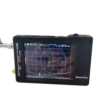 NanoVNA-H Vector Network Antenna Analyzer 10KHz-1.5GHz MF HF VHF UHF with Shell SD Card Slot Digital Nano VNA-H Tester