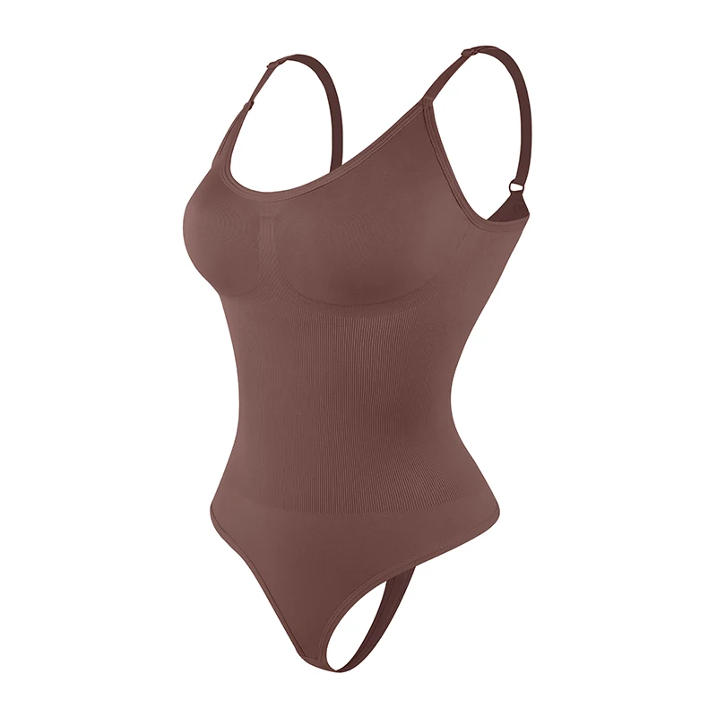Smoothing Shapewear bodysuit voor dames Faja Full Body Shaper Thong Zachte lichaamsvormende beeldhouwen Borst afslankend ondergoed