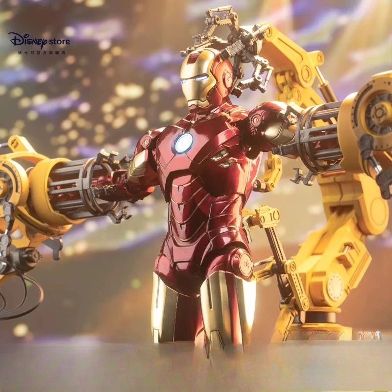

Disney & Marvel Iron Man MK3 Figure MK4 Armor Removal Display Set — A Surprising Gift for Boyfriend / Bestie for the Holidays