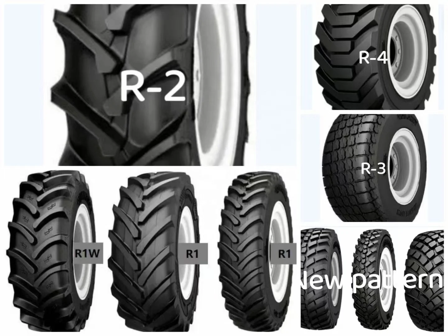 380/85R24 14.9R24 R-1W TL manufacture wholesale new china cheap farm Agricultural tire radial tractor tyre or rim