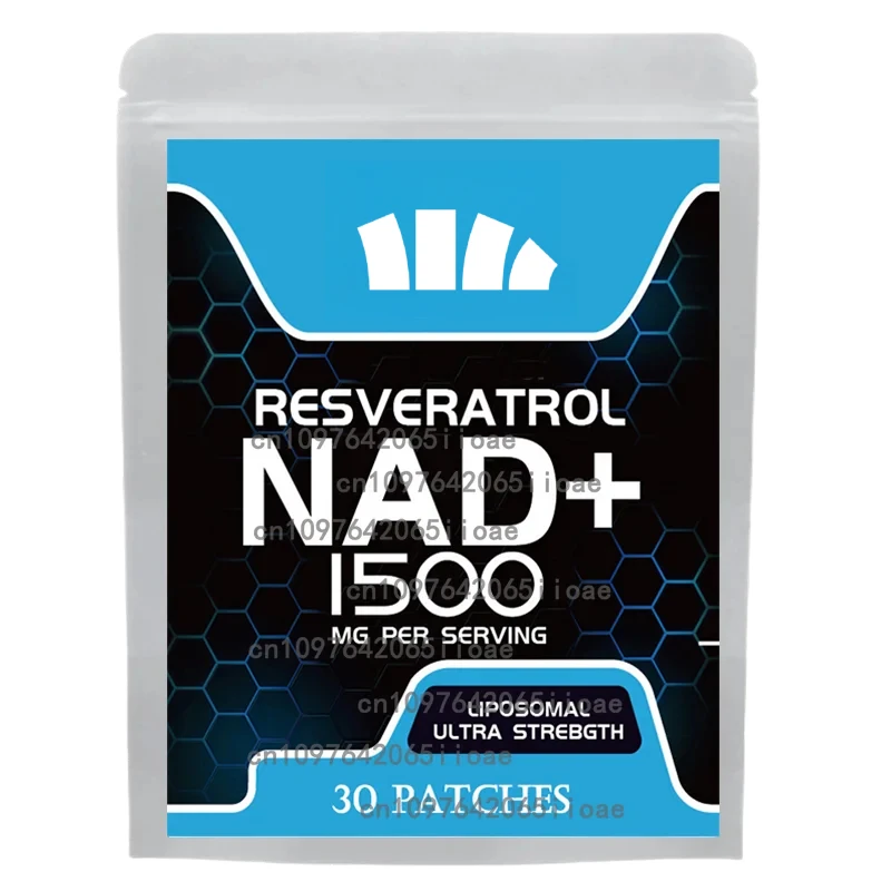

Липосомаль NAD+ с трансмиссиональными пластырями Resveratrol поддерживает сотовое здоровье, 30 пластырей