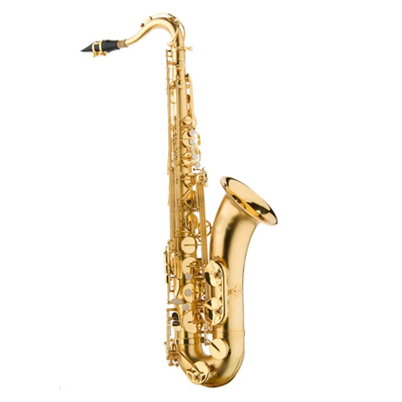 Popular Grade Dotted Gold Plated Tenor Saxophone