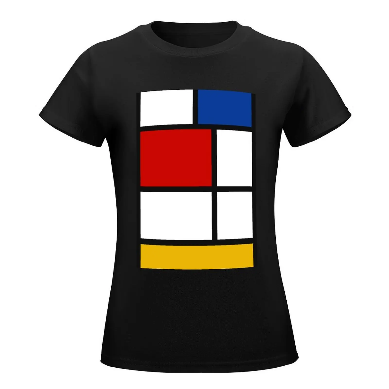 De Stijl #1 (Mondrian Inspired) T-Shirt graphics shirts graphic tees Women's tops