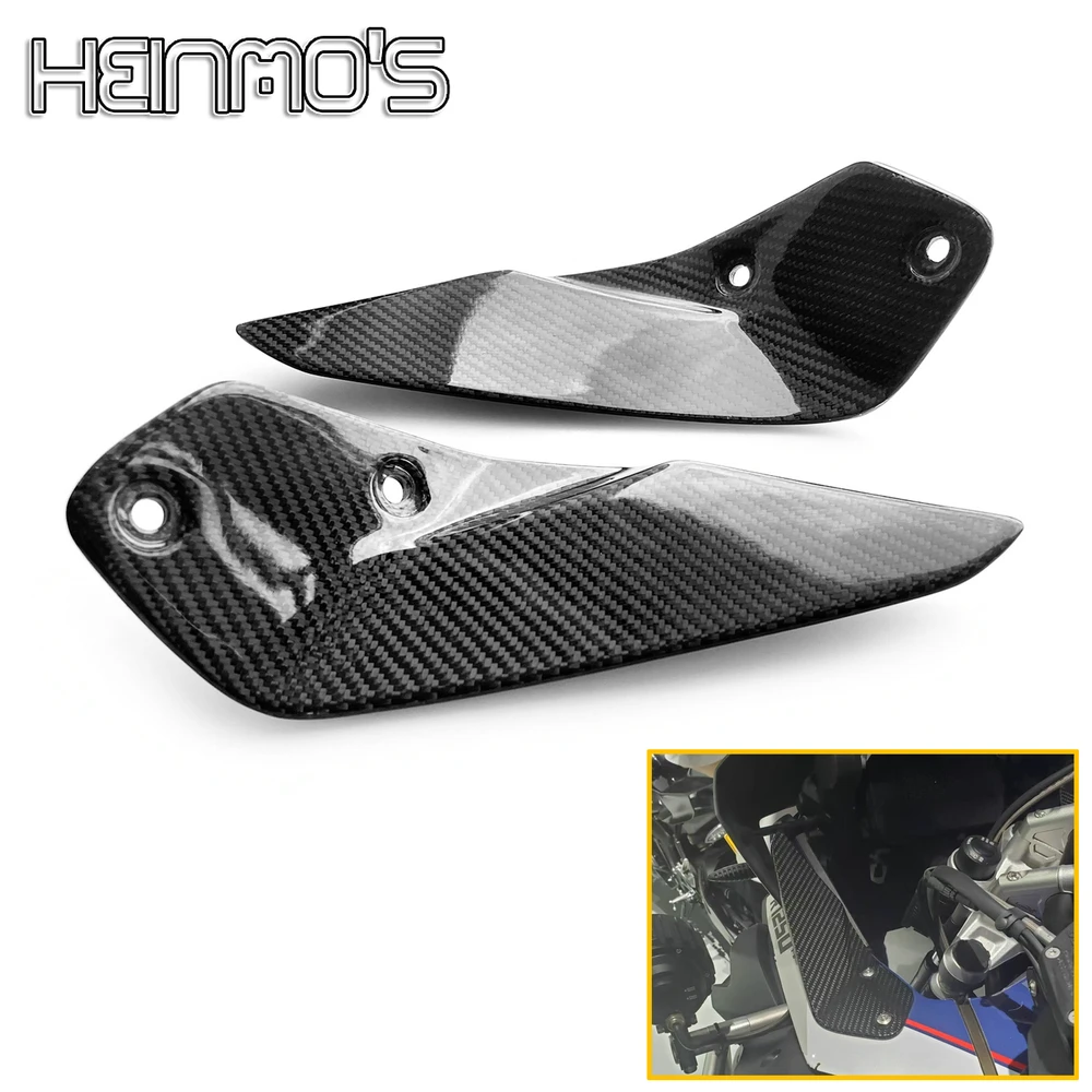 

Carbon Fiber Motorcycle Side Windshield Wind Deflector Compatible with BMW R1200GSADV 2014-2020 R1250GS ADV 2019-2025