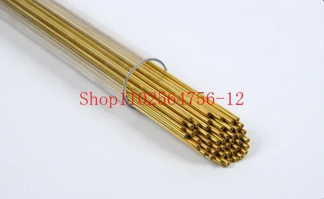 100 sticks Single-Hole Brass Tube Puncher Discharge Perforator Accessories Tube Electrode Tube Copper Wire Copper Rod