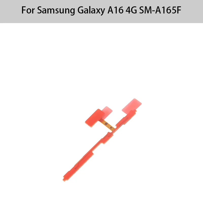For Samsung Galaxy A16 SM-A165F Orig Power ON OFF Mute Switch Control Key Volume Button Flex Cable
