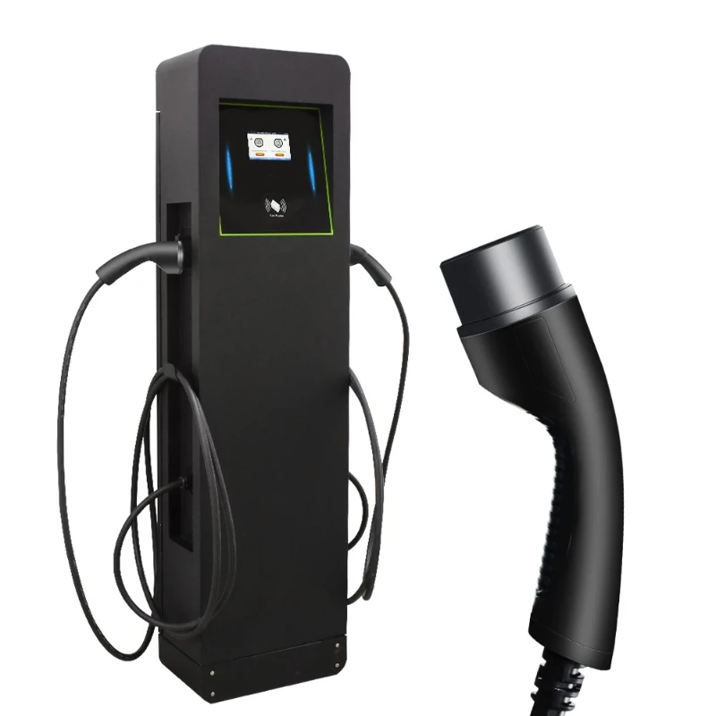

Dual Plug 2x 22kw Type 2 OCPP EV Charger 32A Rated Dual-Gun Electric Vehicle Charging Station Interface Standard