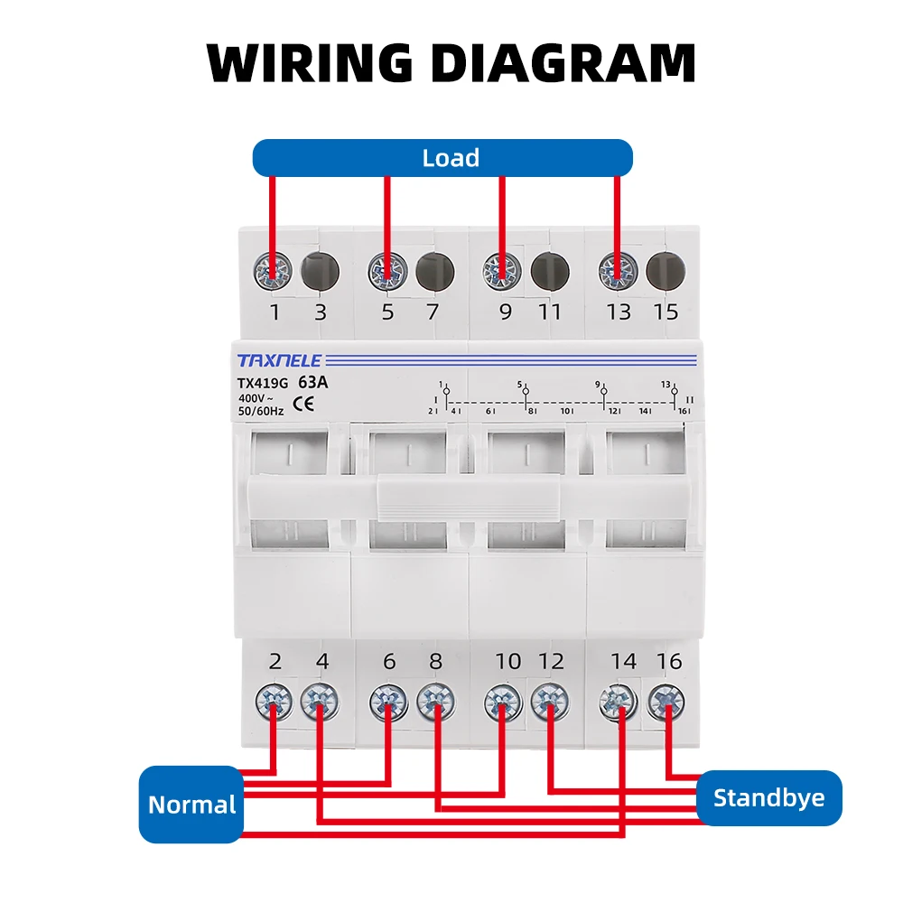 40A 63A MTS المزدوج السلطة دليل نقل عزل التبديل التعشيق قاطع الدائرة 1P 2P 3P 4P 230 فولت 400 فولت التبديل التبديل