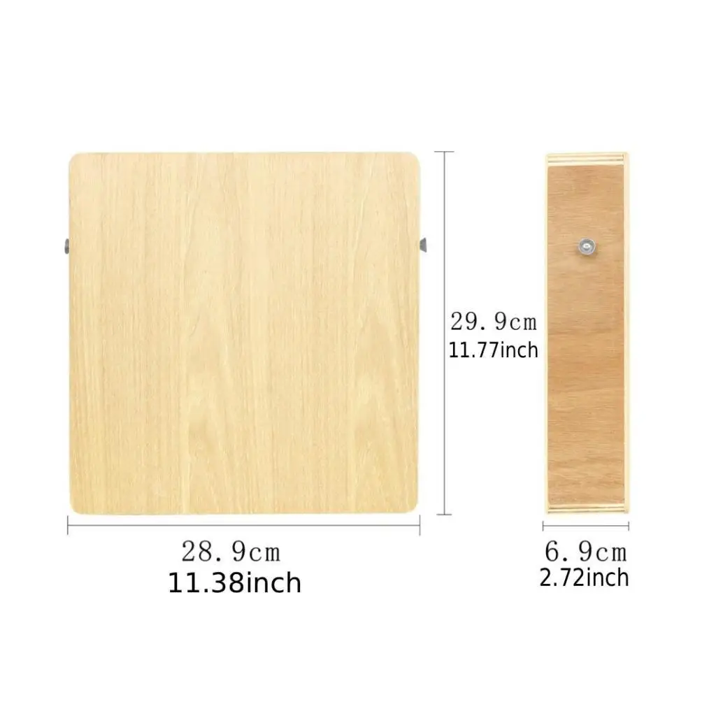 Cajón de Percusión de Madera Compacto para Viaje, Instrumento de Percusión para Acompañamiento de Bandas Folclóricas y Lecciones