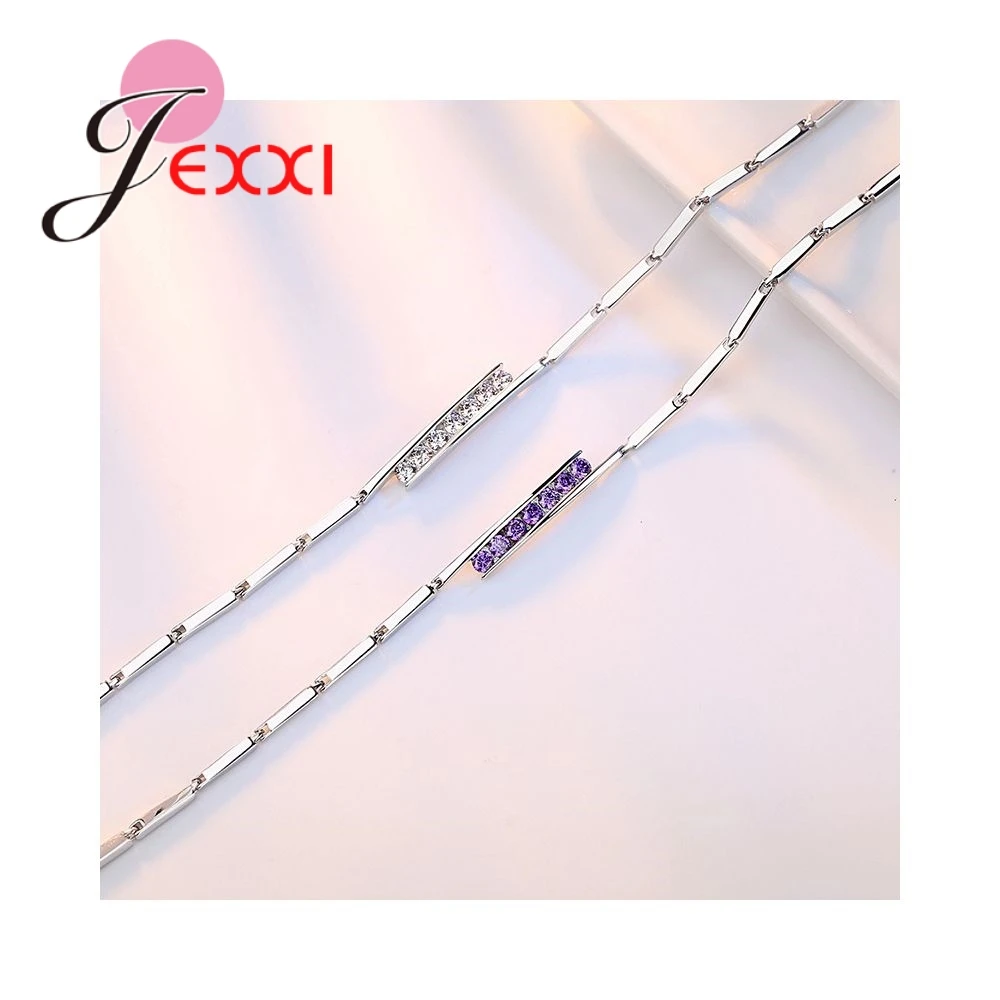 New Latest 925 Sterling Silver SilverBrecelet Simple Style Classic Fashion Women Accessories Party Meeting Bijoux Free Shipping