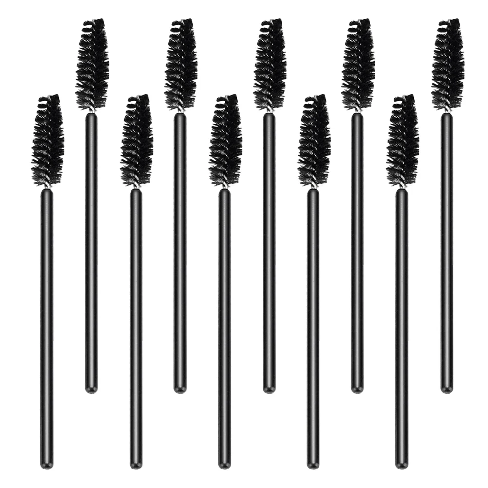 

50 Pcs Plastic Eyelash Brush Disposable Lash Makeup Tools Salon Supplies Brow Applicator Tubing Travel Size Professional Home