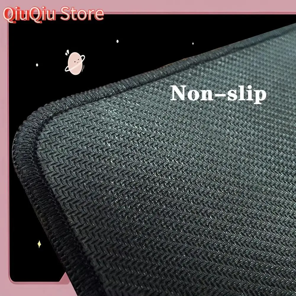 Coelho bonito jogo mouse pad playmat mouse grande mousepad xl gaming borracha bloqueio monitor mesa portátil tapete computador gamer trabalho escritório