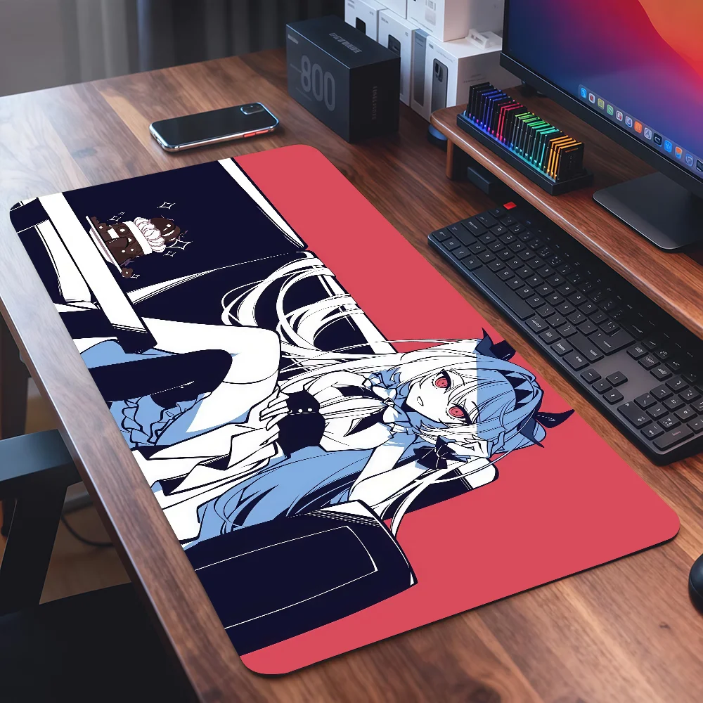 The N-NOexistenceN of you AND me Lilith Mouse Pad Square Office Gaming Desk Mat Waterproof Non-Slip Rubber Decorative