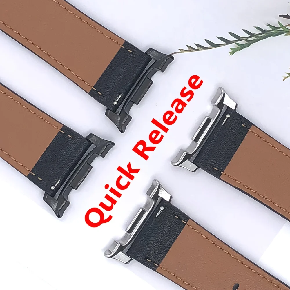 Cinturino per orologio in pelle artificiale per Samsung Galaxy 8 40mm 44mm Regalo di festa da uomo Galaxy 8 Classic 46mm Cinturino di ricambio