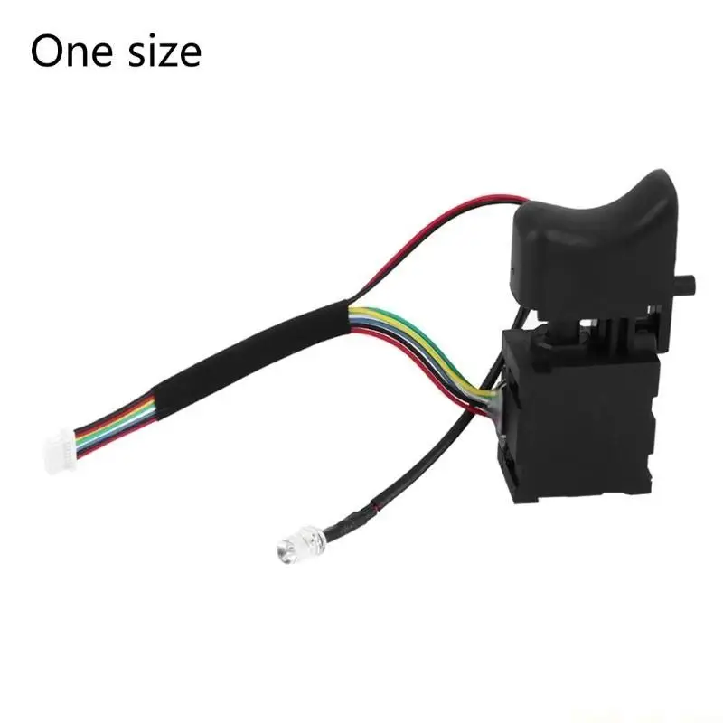A2BE Electric Drill Dustproof Speed Controller Push Button Trigger Switch 7.2-
