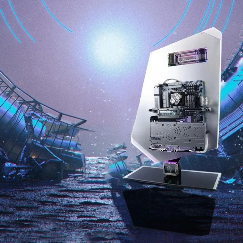 Theme color scheme optional, art concept host 13900K/RTX 4090 open computer desktop