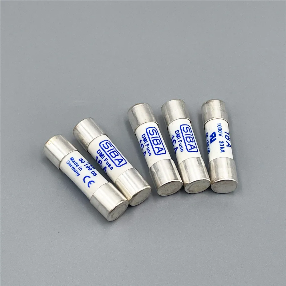 10pcs/Lot SIBA 16A gR 1000V 30kA 10x38mm DMI 5019906 Fast Acting Ceramic Cartridge Fuse