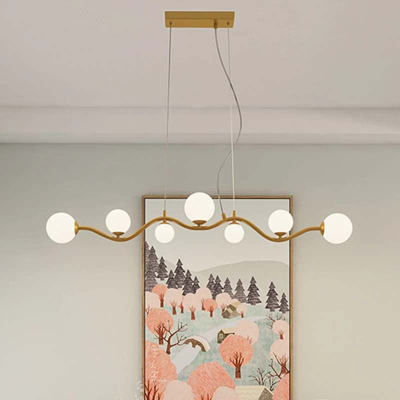 غرفة نوم حديثة ديكور غرفة الطعام مصابيح سقف LED أضواء قلادة إضاءة داخلية إضاءة داخلية مصباح سقف الثريا